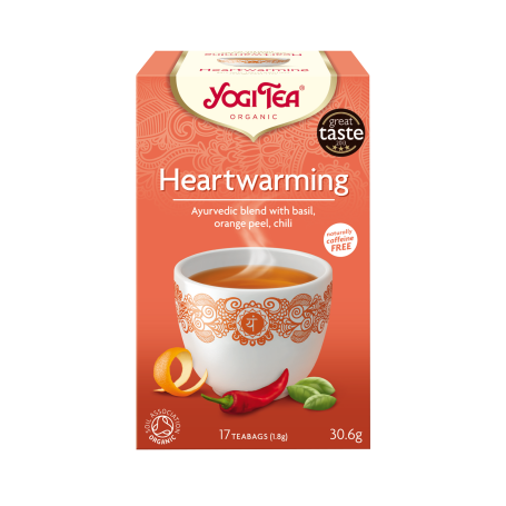 CEAI HEARTWARMING - BUCURIA VIETII 17pl ECO-BIO - Yogi Tea