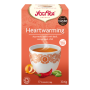 CEAI HEARTWARMING - BUCURIA VIETII 17pl ECO-BIO - Yogi Tea