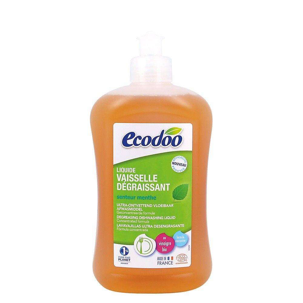 Detergent De Vase Bio Ultradegresant Cu Otet Si Limeta 500ml, Ecodoo