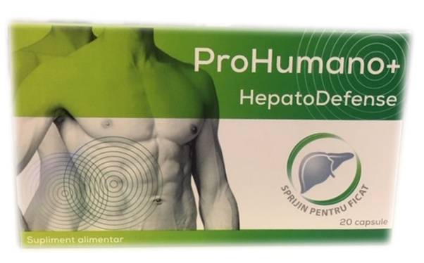 Prohumano + hepatodefense 20cps, pharmalinea