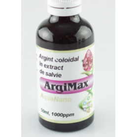 ARGINT COLOIDAL ARGIMAX 1000ppm 50ml, AQUANANO