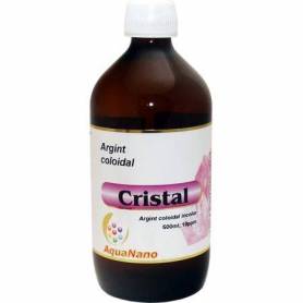 ARGINT COLOIDAL CRISTAL (incolor) AQUANANO 10ppm 500ml, AQUANANO