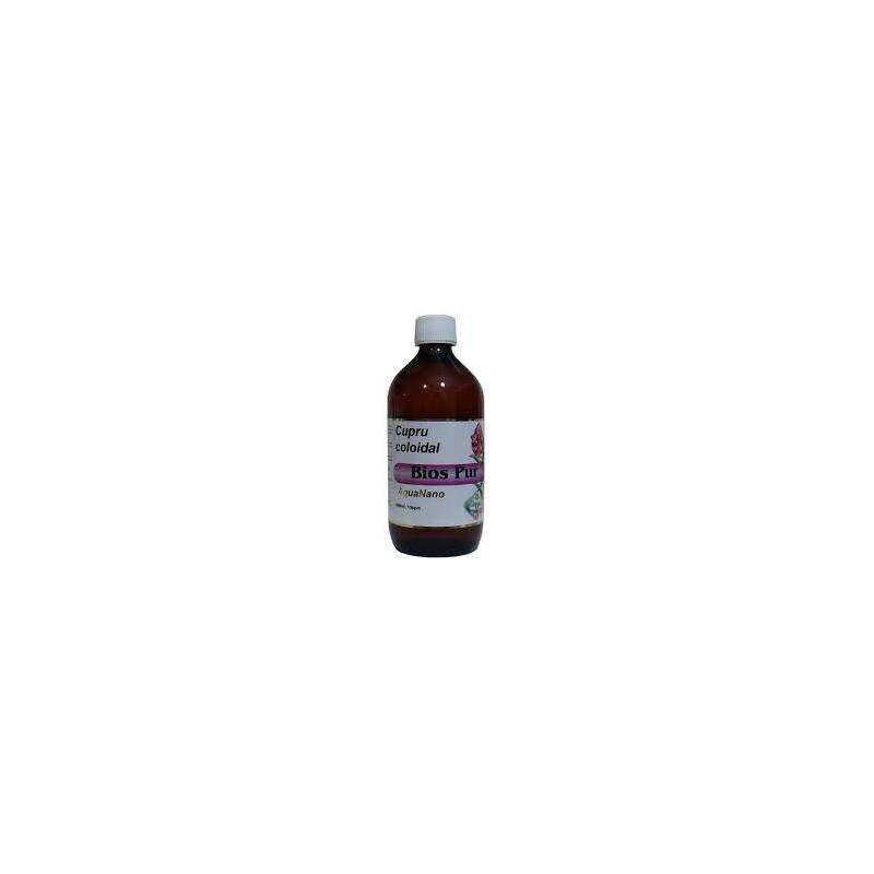 CUPRU COLOIDAL BIOS PLUS 30ppm 500ml, AQUANANO