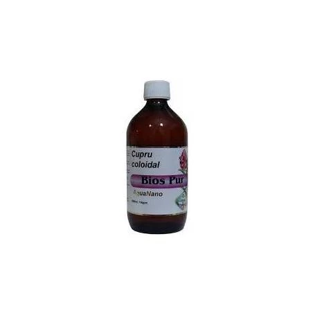 CUPRU COLOIDAL BIOS PLUS 30ppm 500ml, AQUANANO
