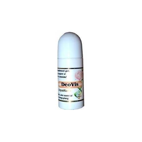 DEODORANT DEOVIS YLANG YLANG CU ARGINT SI AUR COLOIDAL 75ml, AQUANANO