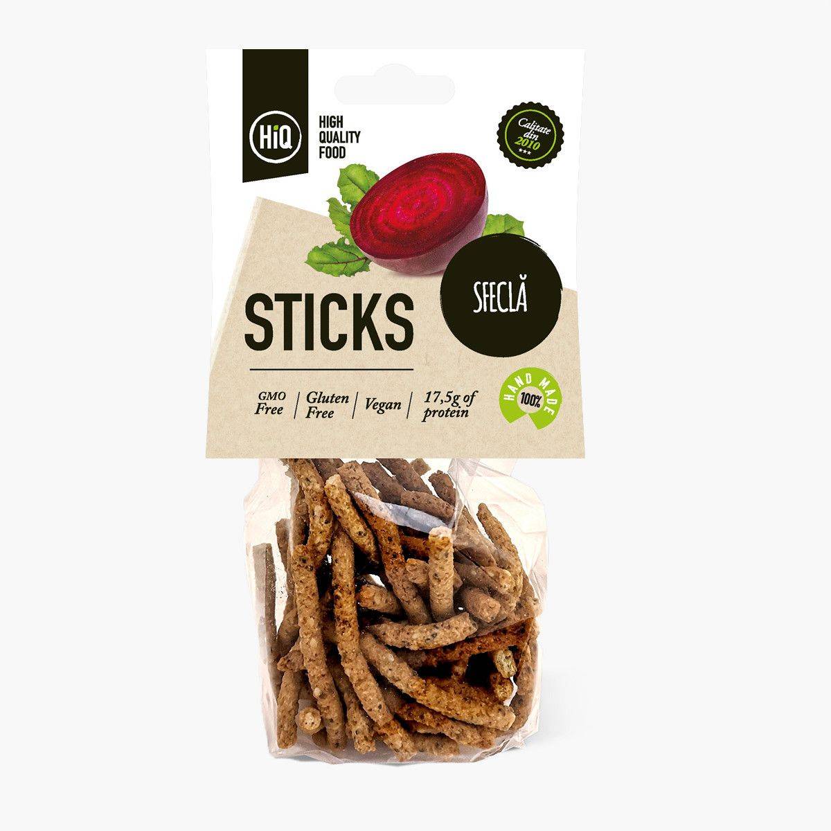 Sticks sfecla proteic vegan 70g, yes chips