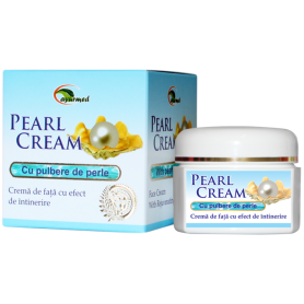 CREMA CU EFECT DE INTINERIRE CU PULBERE DIN PERLE 40g, AYURMED