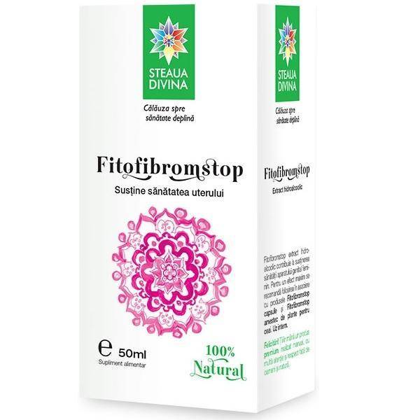 Tinctura fitofibromstop 50ml, steaua divina