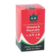 Ginseng + royal jelly 30cps, yong kang