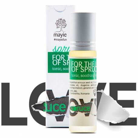 Roll-on cu ulei esential de Molid For the Love of Spruce 10ml, Mayie