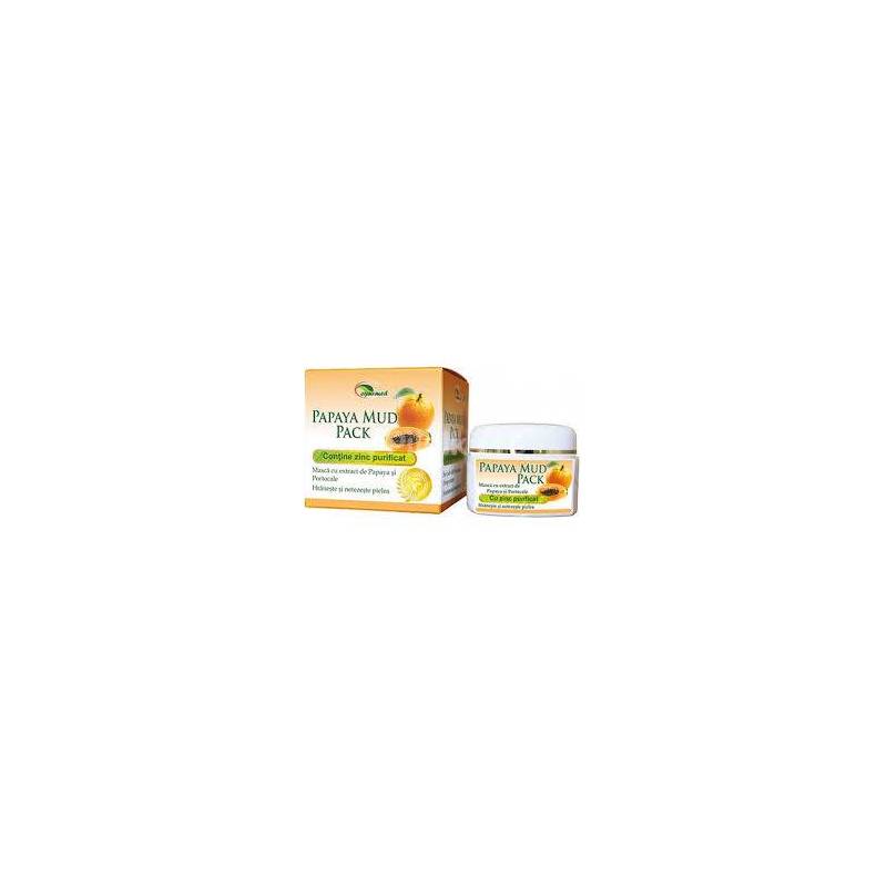 MASCA CU EXTRACT PAPAYA SI PORTOCALE 50g, AYURMED