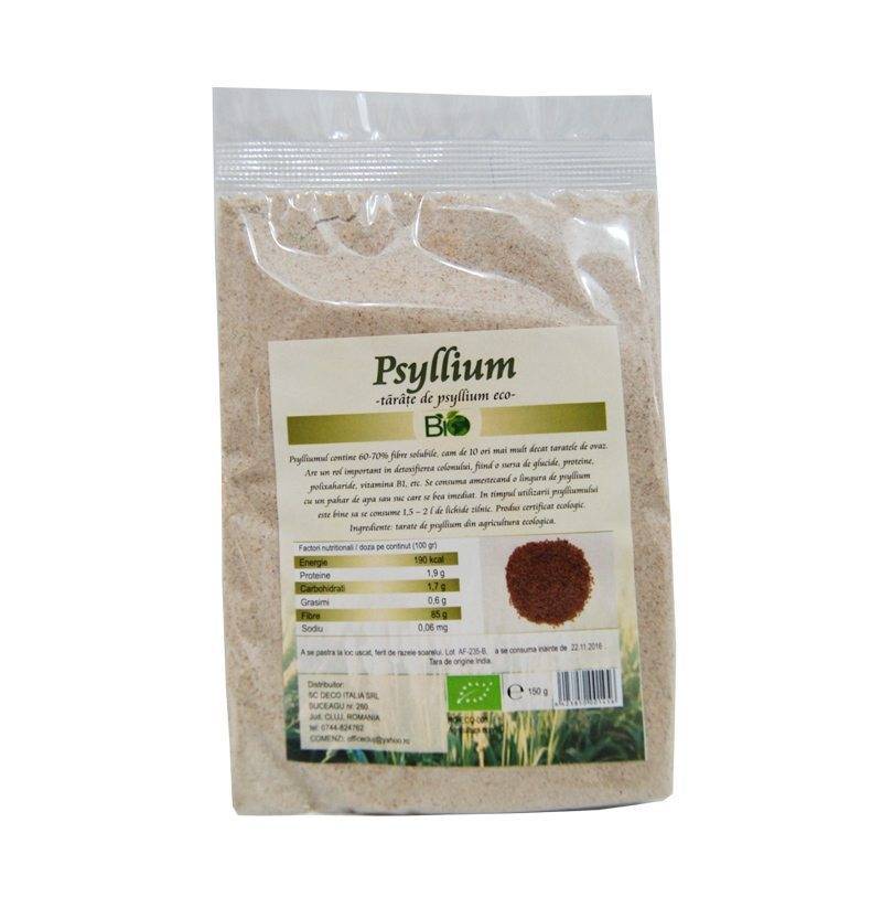 Tarate psyllium 150g bio-eco, deco italia