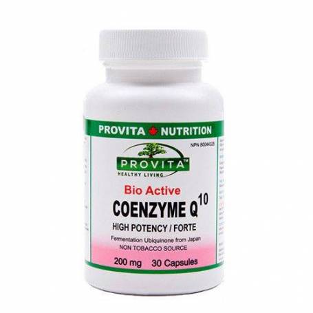 Coenzyme Q10 200mg 30cps, Provita