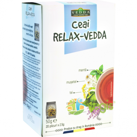 Ceai Relax 50g 20dz, Vedda