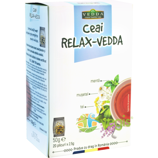 Ceai relax 50g 20dz, vedda