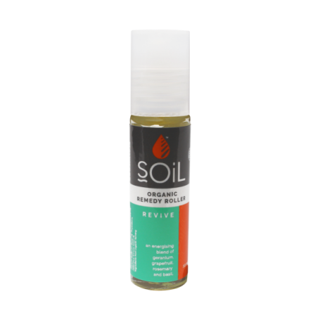 Roll On Revive Amestec Energizant si Echilibrant cu Uleiuri Esentiale eco-bio 10ml, SOiL