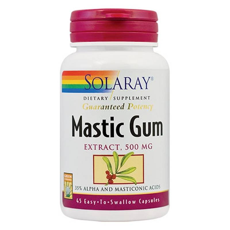 Mastic gum 500mg - solaray - secom