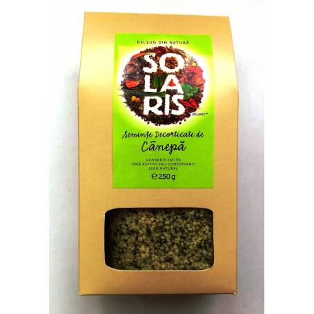 Seminte de canepa, 250g, Solaris