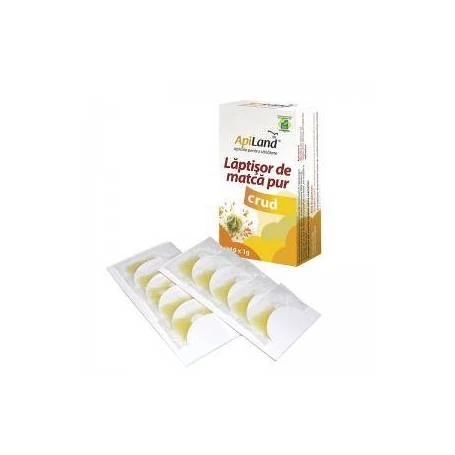 Laptisor de matca pur monodoze 10 x 1g - ApiLand