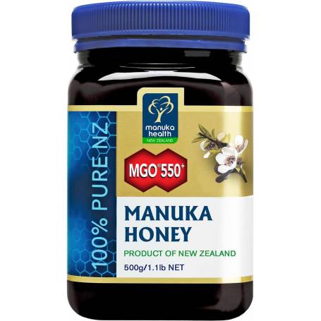 Miere MANUKA - MGO 550 - UMF 25+ - 500g - Manuka Health NZ