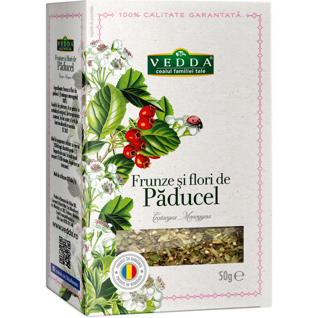 Ceai de paducel 50g, vedda