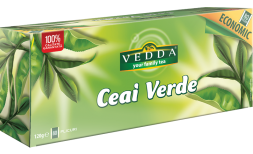 Ceai verde 120g 80dz, vedda