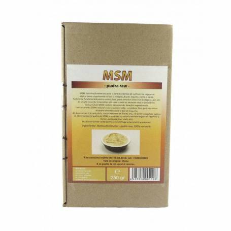 MSM pudra raw 250g, Deco Italia