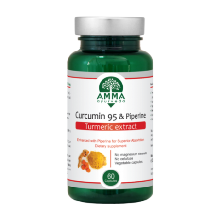 Curcumin 95 si Piperina 500mg 60cps - Biotika