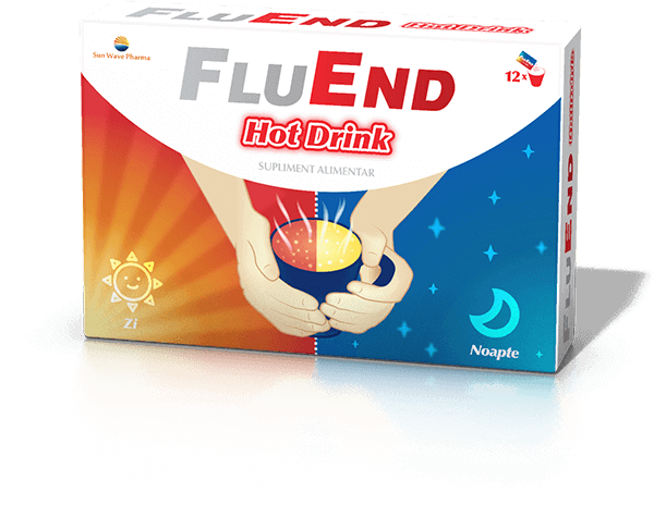 Fluend hot drink 12pl - sun wave pharma