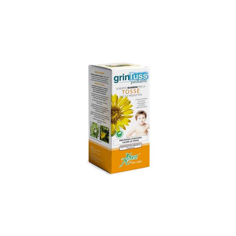 GrinTuss Pediatric, sirop tuse si sanatatea cailor respiratorii pentru  copii, 180g, Aboca 