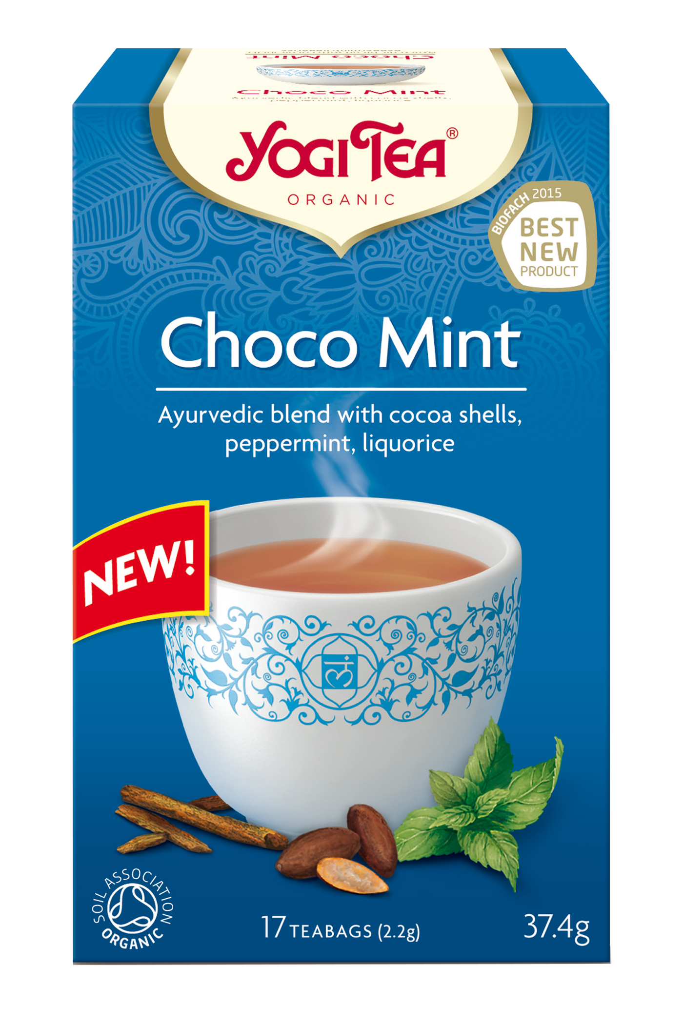 Ceai cacao si menta 17pl eco-bio - yogi tea