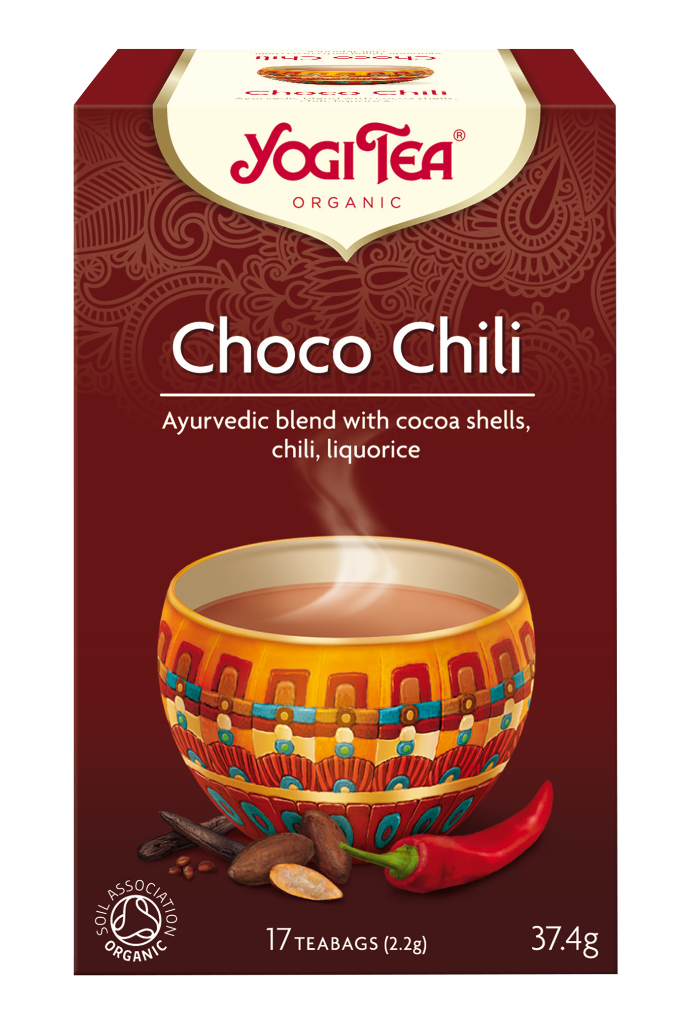 Ceai choco chili 17pl eco-bio - yogi tea