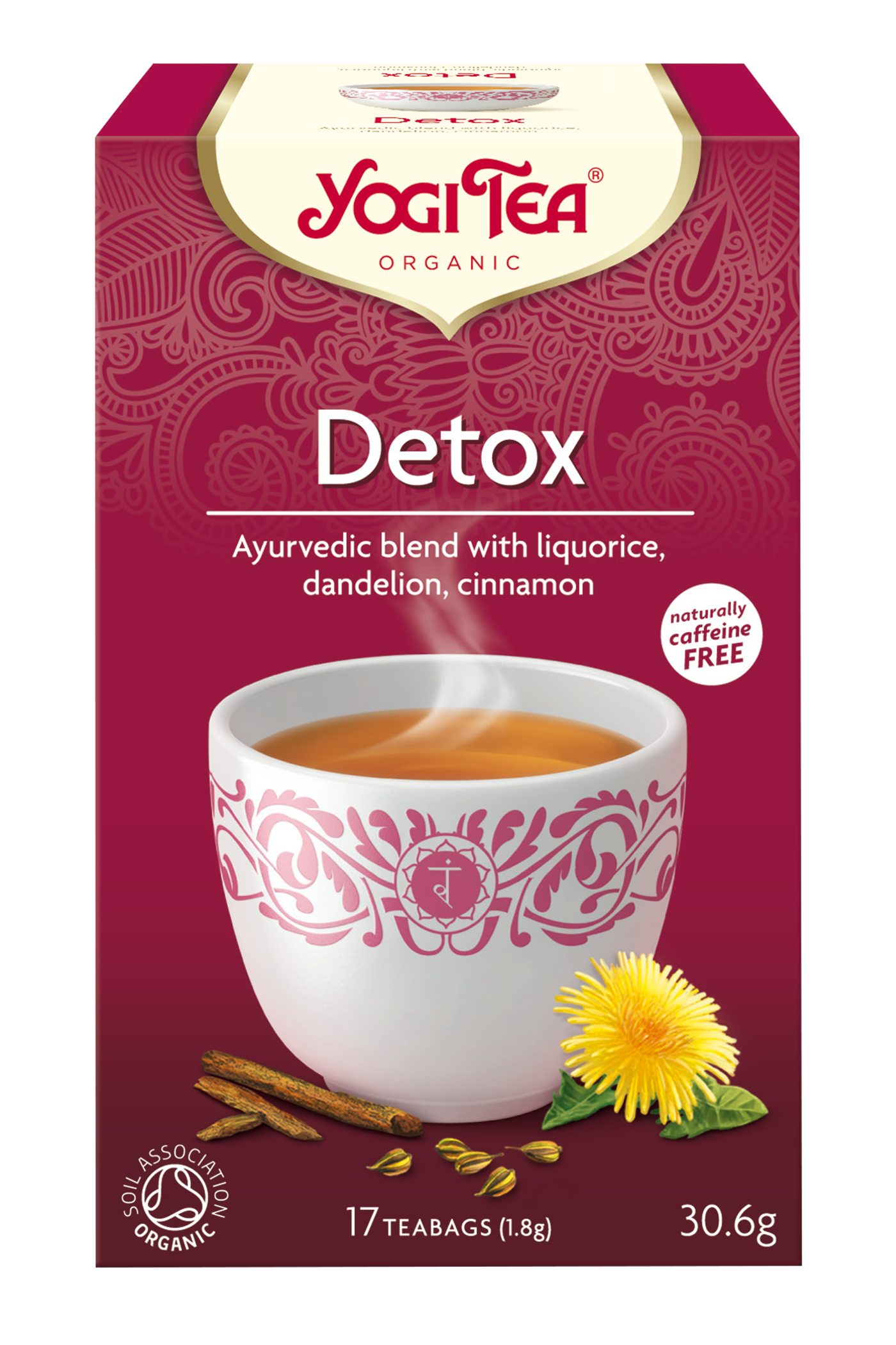 Ceai detoxifiant 17pl eco-bio - yogi tea
