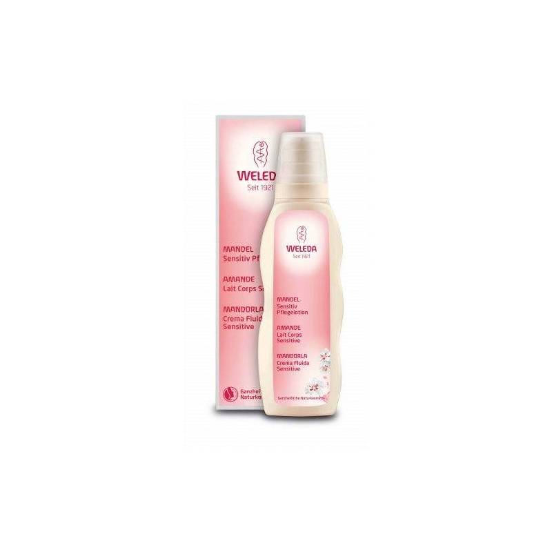 Lotiune de corp cu migdale pentru piele sensibila 200 ml - WELEDA