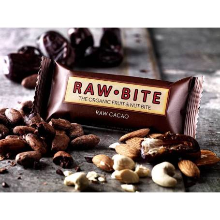 BATON RAW CACAO - CACAO BRUTA 50g - RAW BITE