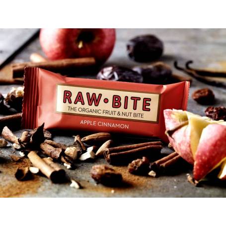 BATON APPLE CINNAMON - MAR CU SCORTISOARA 50g - RAW BITE