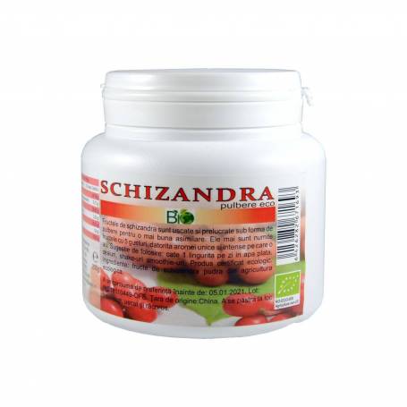 Schizandra pulbere eco-bio 200g, Deco Italia