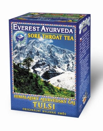 Ceai ayurvedic caile respiratorii - tulsi - 100g everest ayurveda