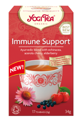 Ceai sprijin imunitar 17pl eco-bio - yogi tea