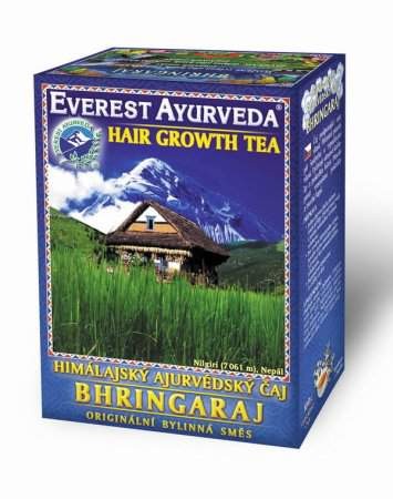 Ceai ayurvedic cresterea parului - bhringaraj - 100g everest ayurveda