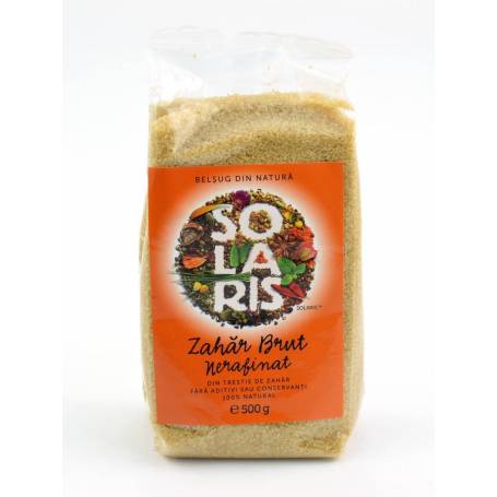 ZAHAR brut nerafinat 500g - Solaris