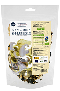 Alge marine cu shiitake raw, eco-bio 100g - algamar
