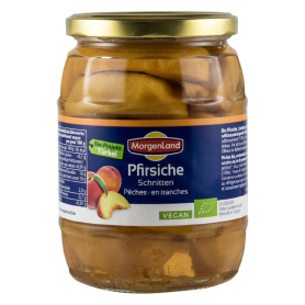Compot de piersici, eco-bio, 685g - MorgenLand