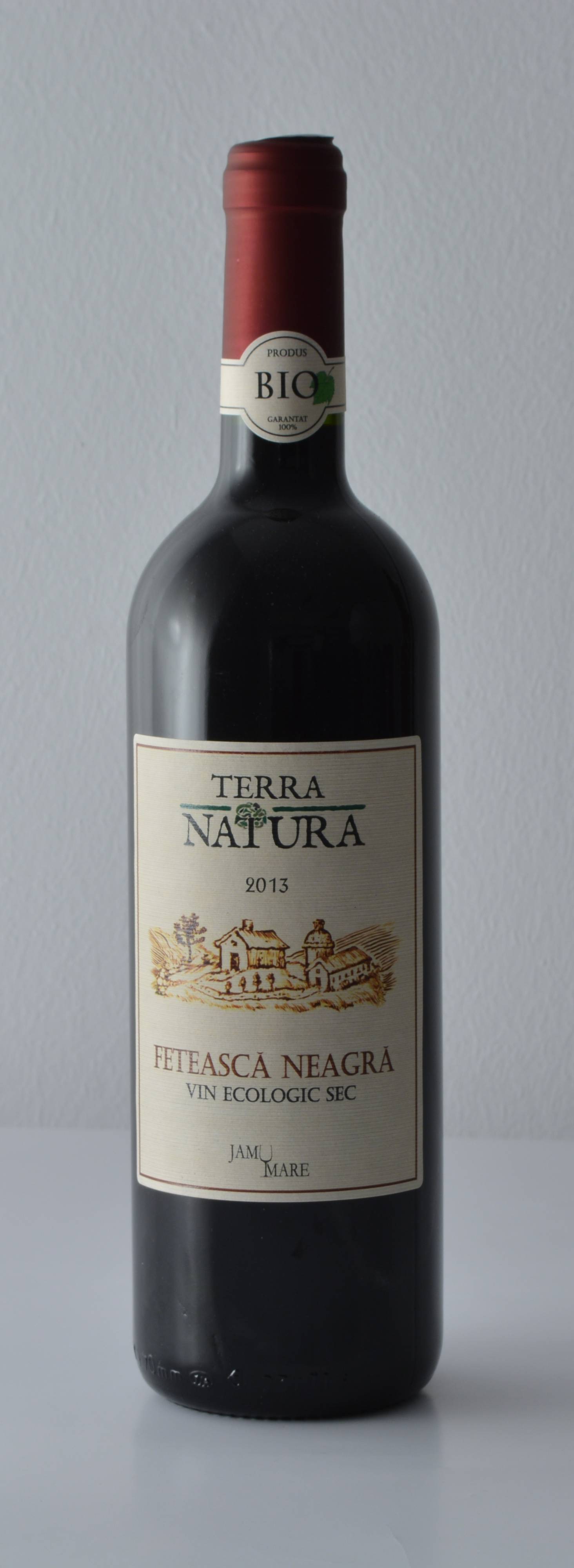 Vin feteasca neagra sec - eco-bio - 750ml - terra natura