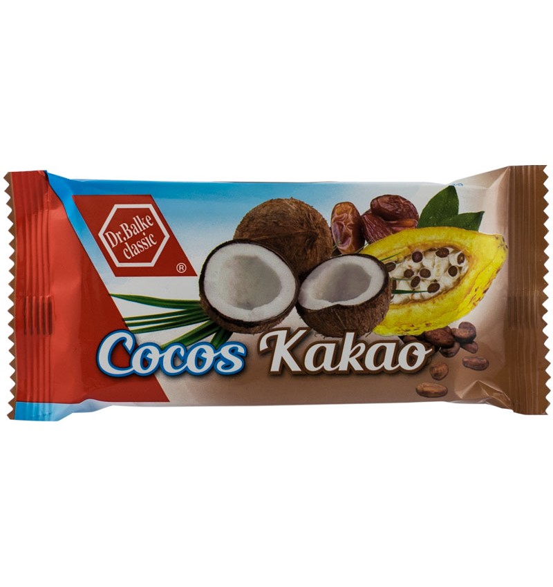 Tableta cu cocos si cacao 75g, dr.balke