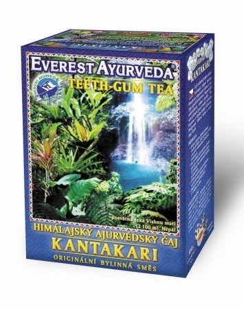 Ceai ayurvedic dinti si gingii - kantakari - 100g everest ayurveda