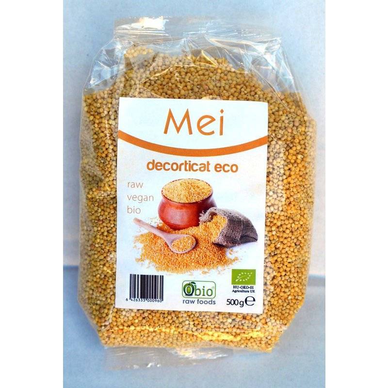 Seminte de mei decorticat eco-bio 500g - Obio