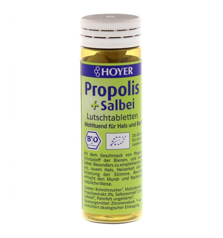 Propolis si salvie, 60tablete - hoyer