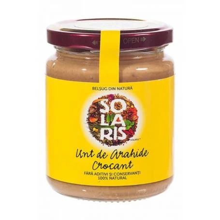 UNT DE ARAHIDE CROCANT 250g - SOLARIS
