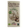 Ciocolata cu lapte si cocos fairtrade Eco-Bio 100g - Sole